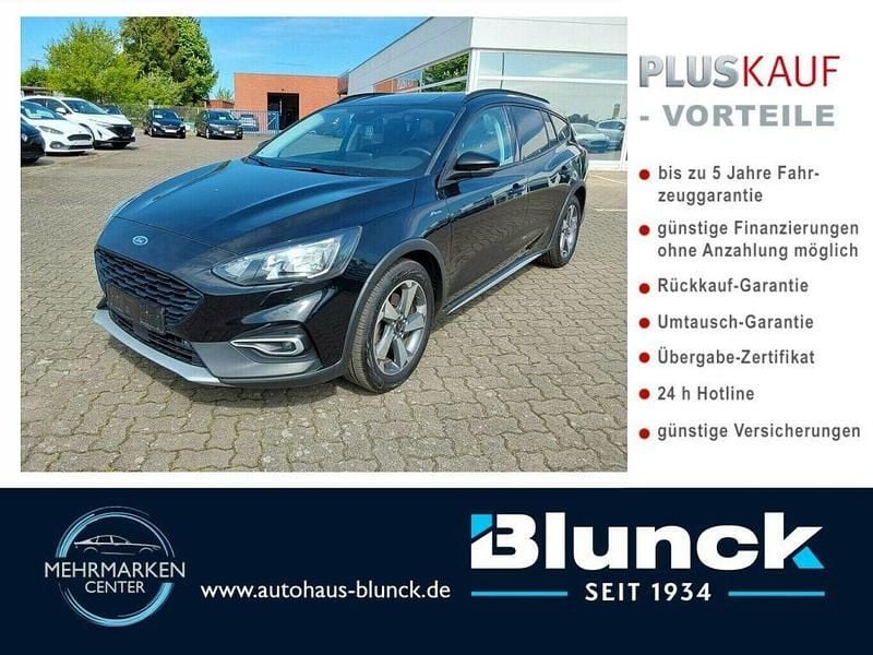 Obsidianschwarz Gebraucht 2021 Ford Focus Active Kombi | 17.990 € (Teuer) - Bild 1/4