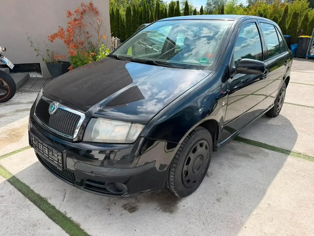 Gebraucht Skoda Fabia 64 PS (47 kW) 2007 Schwarz Kleinwagen