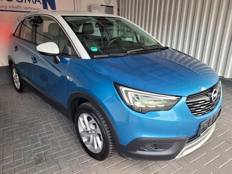 Blau Gebraucht 2017 Opel Crossland Innovation SUV | 10.950 € (Fairer Preis) - Bild 1/4