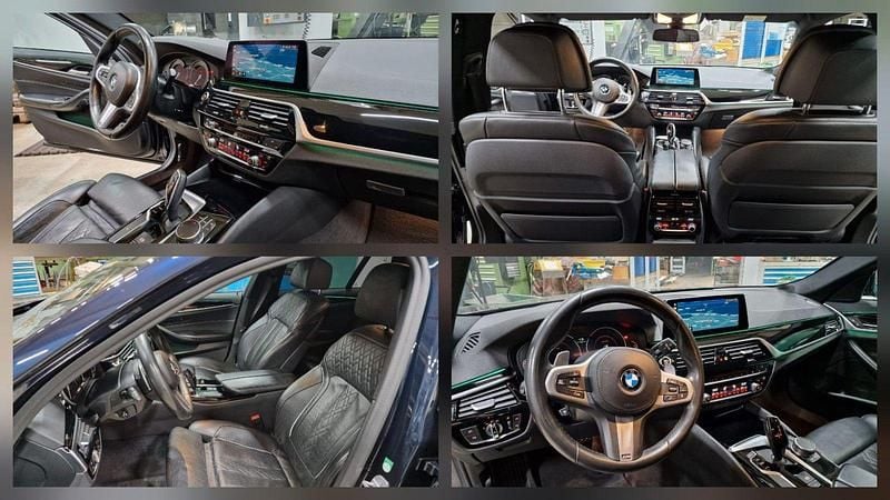 Gebraucht BMW 540 Sport Line 320 PS (235 kW) 2019 Blau Kombi