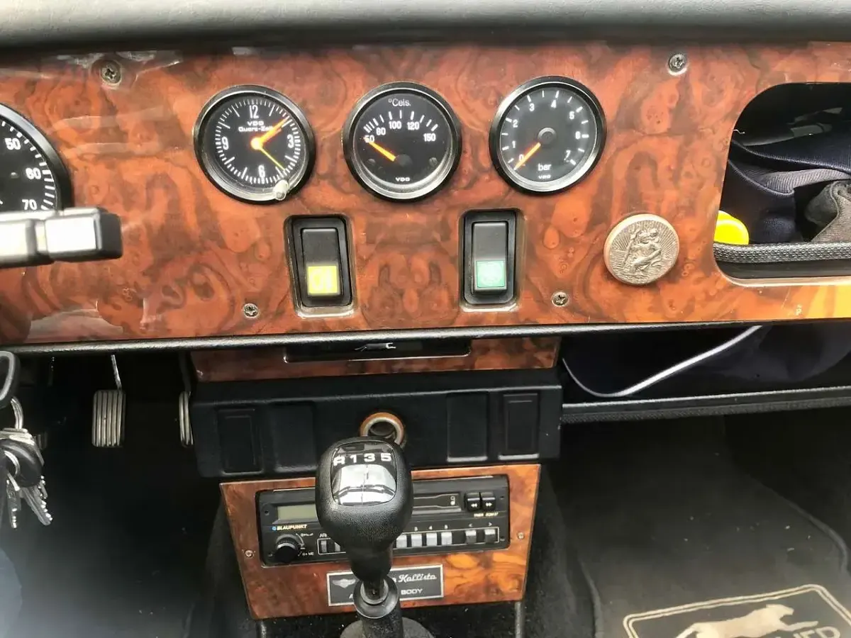 Gebraucht Panther Kallista 135 PS (99 kW) 1987 Schwarz Cabrio