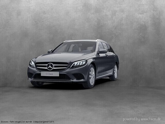Gebraucht Mercedes C180 Avantgarde 156 PS (114 kW) 2019 Metalliclack selenitgrau Kombi