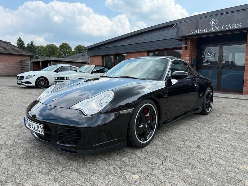 Schwarz Gebraucht 2004 Porsche 911 Carrera 4S Cabriolet Cabrio | 56.990 € (Fairer Preis) - Bild 1/4