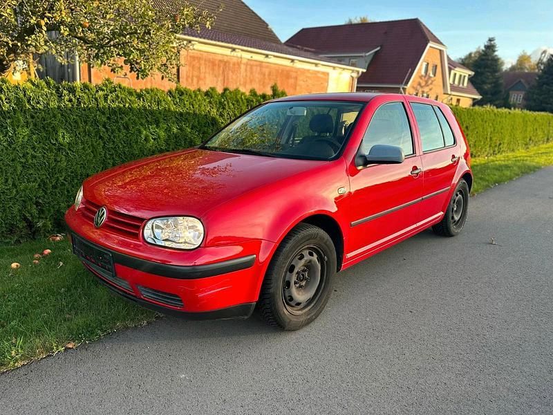 Rot Gebraucht 2003 VW Golf IV Limousine | 1.500 € (Fairer Preis) - Bild 1/4