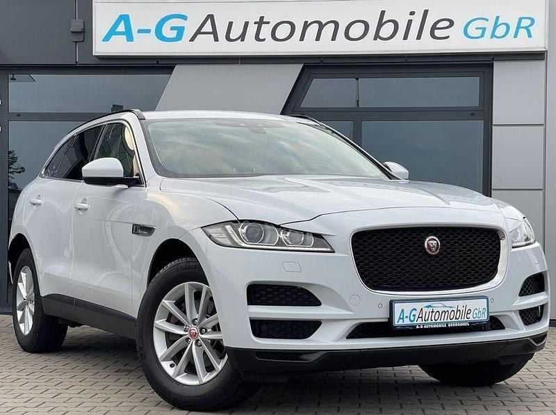 Weiß Gebraucht 2020 Jaguar F-Pace Portfolio SUV | 25.990 € (Superpreis) - Bild 1/4