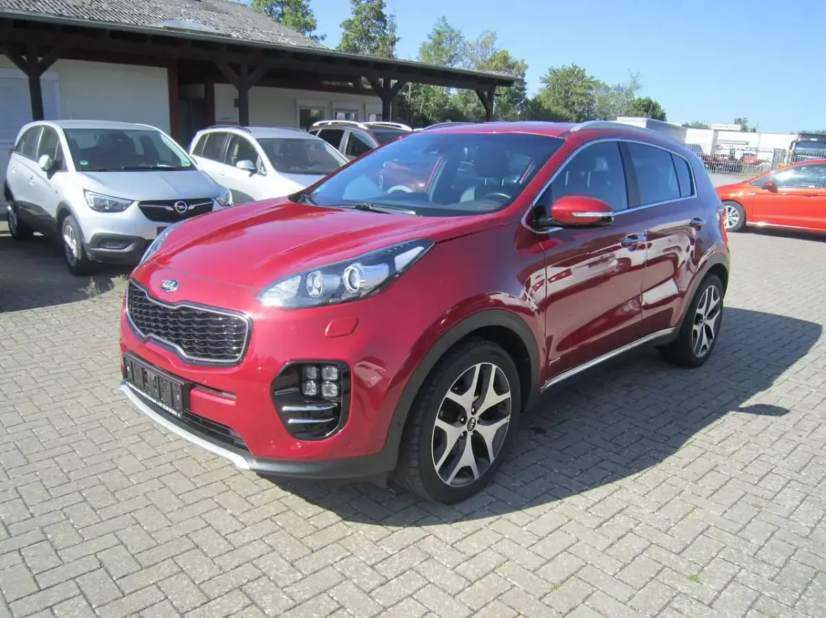 Gebraucht Kia Sportage GT-Line 185 PS (136 kW) 2016 (aa1) infrarot met. SUV
