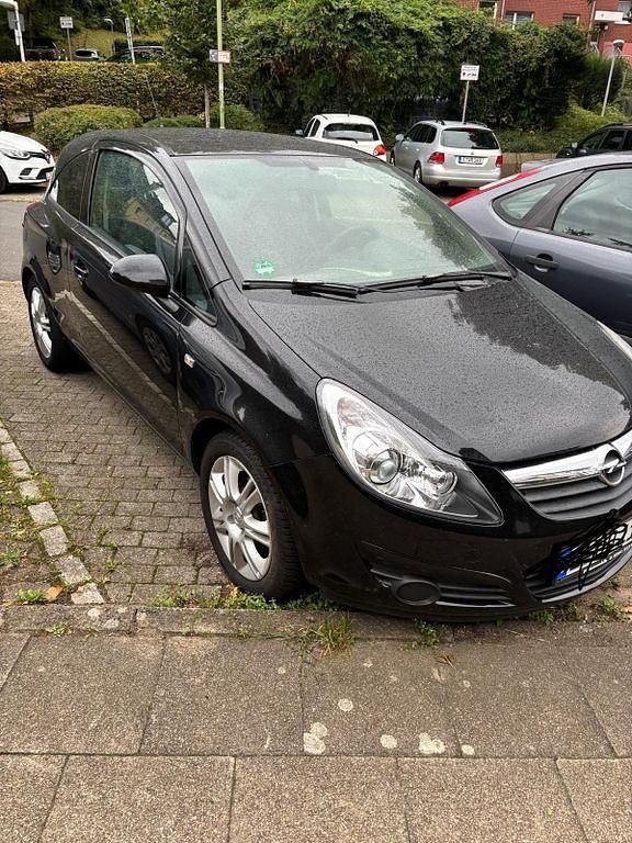 Schwarz Gebraucht 2008 Opel Corsa Limousine | 1.600 € (Superpreis) - Bild 1/4