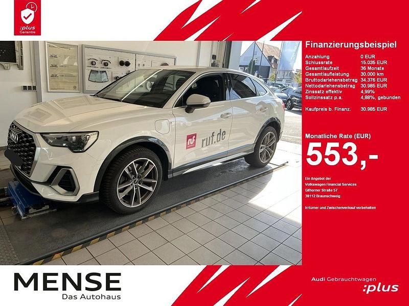 Weiß Gebraucht 2022 Audi Q3 Sportback S-Line SUV | 30.985 € (Fairer Preis) - Bild 1/4