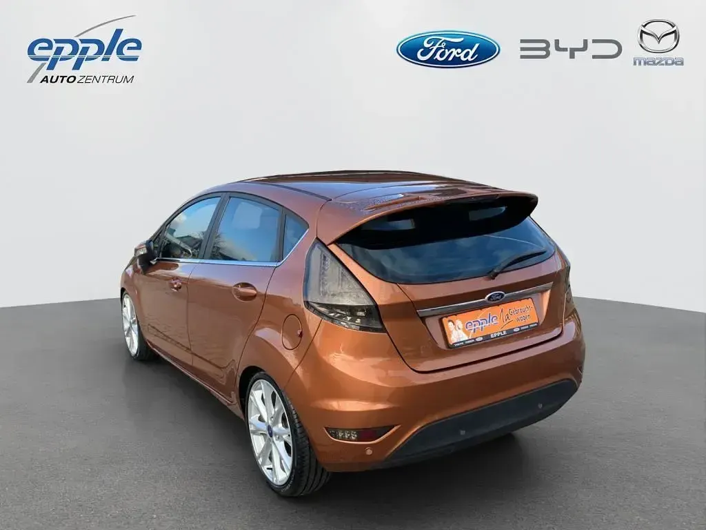 Gebraucht Ford Fiesta Individual 125 PS (91 kW) 2014 Castanobraun metallic Kleinwagen