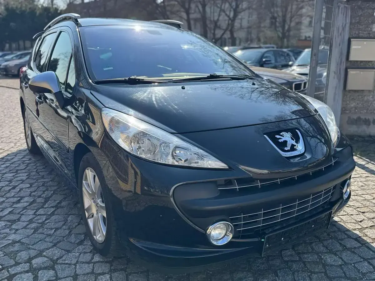 Gebraucht Peugeot 207 RC 174 PS (127 kW) 2008 Farbe schwarz obsidien/metalli Kombi
