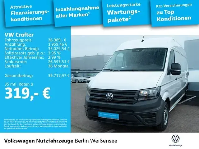 Gebraucht VW Crafter 177 PS (130 kW) 2025 Weiß Van