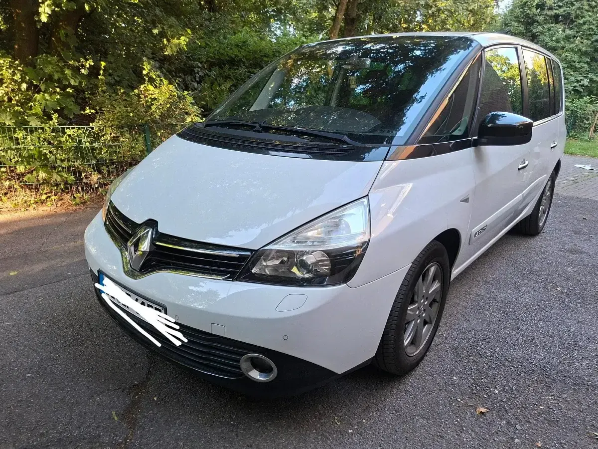 Gebraucht Renault Espace 150 PS (110 kW) 2014 Weiß Van / Kleinbus