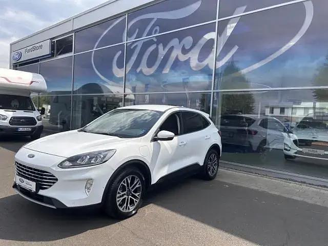 Gebraucht Ford Kuga Titanium 224 PS (164 kW) 2020 Weiss SUV