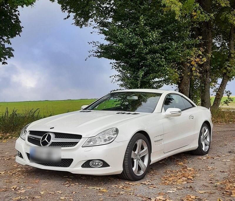 Weiß Gebraucht 2008 Mercedes SL350 Cabrio | 34.999 € (Fairer Preis) - Bild 1/4