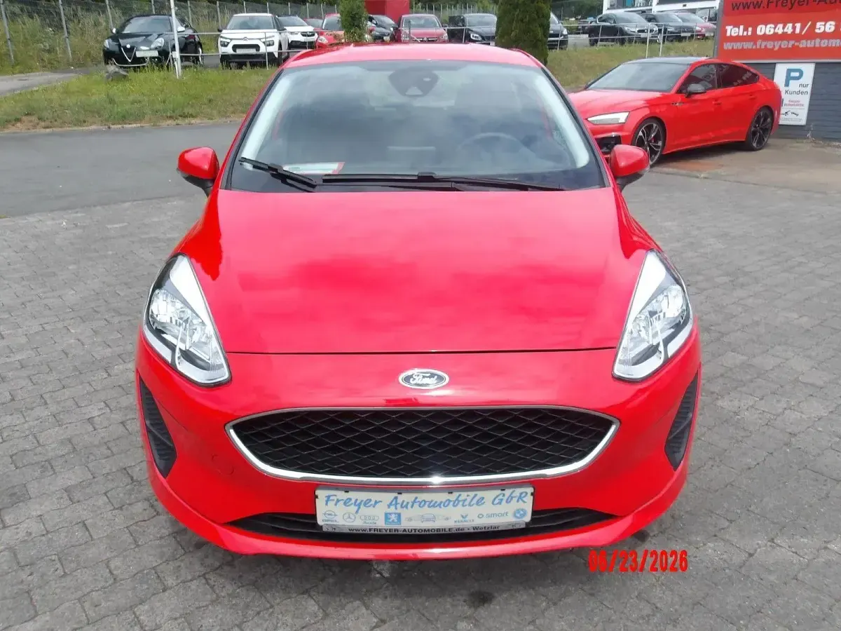 Gebraucht Ford Fiesta 95 PS (69 kW) 2021 Rot Kleinwagen