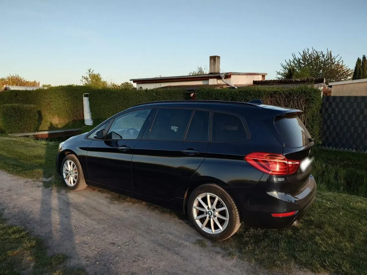 Gebraucht BMW 220 Gran Tourer M Sport 190 PS (139 kW) 2016 Blau Van / Kleinbus