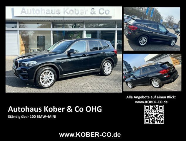 Saphirschwarz metallic Gebraucht 2021 BMW X3 Advantage SUV | 25.880 € (Superpreis) - Bild 1/4