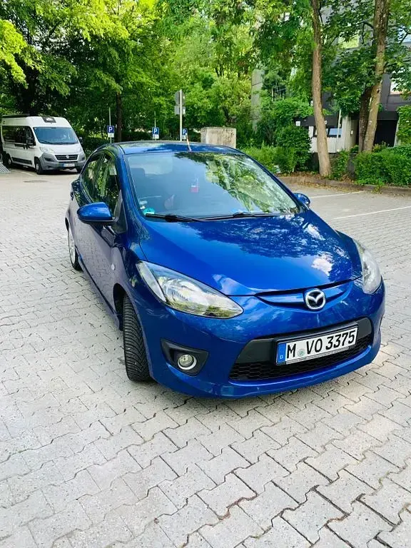 Gebraucht Mazda 2 103 PS (75 kW) 2008 Blau Kleinwagen