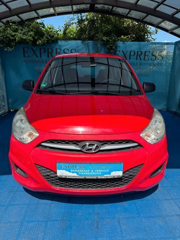 Rot Gebraucht 2012 Hyundai i10 Edition Kleinwagen | 999 € (Superpreis) - Bild 1/4