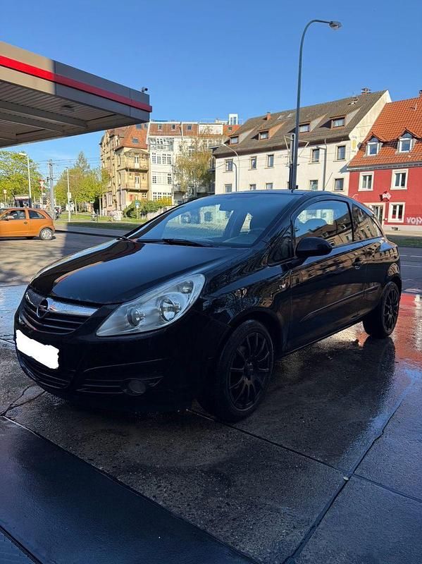 Schwarz Gebraucht 2007 Opel Corsa Catch Me Kleinwagen | 2.000 € (Guter Preis) - Bild 1/4