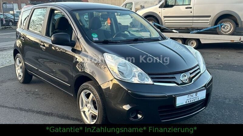 Gebraucht Nissan Note Visia 88 PS (64 kW) 2010 Schwarz Van / Kleinbus