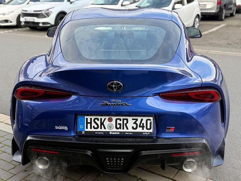 Neu Toyota Supra 340 PS (250 kW) 2025 Blau Coupé