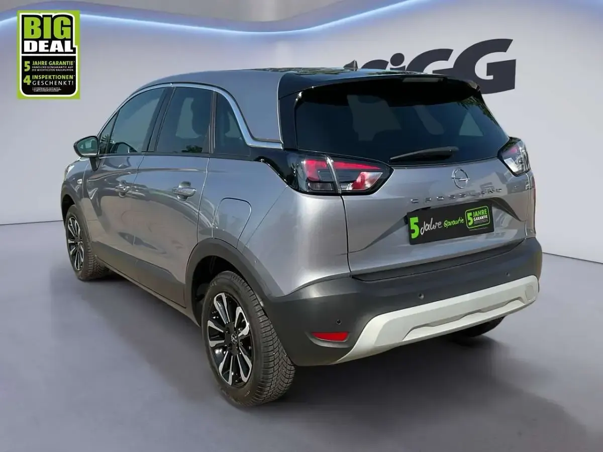 Gebraucht Opel Crossland Enjoy 110 PS (80 kW) 2024 Lack grau artense/metallic klarlack (metallic) SUV