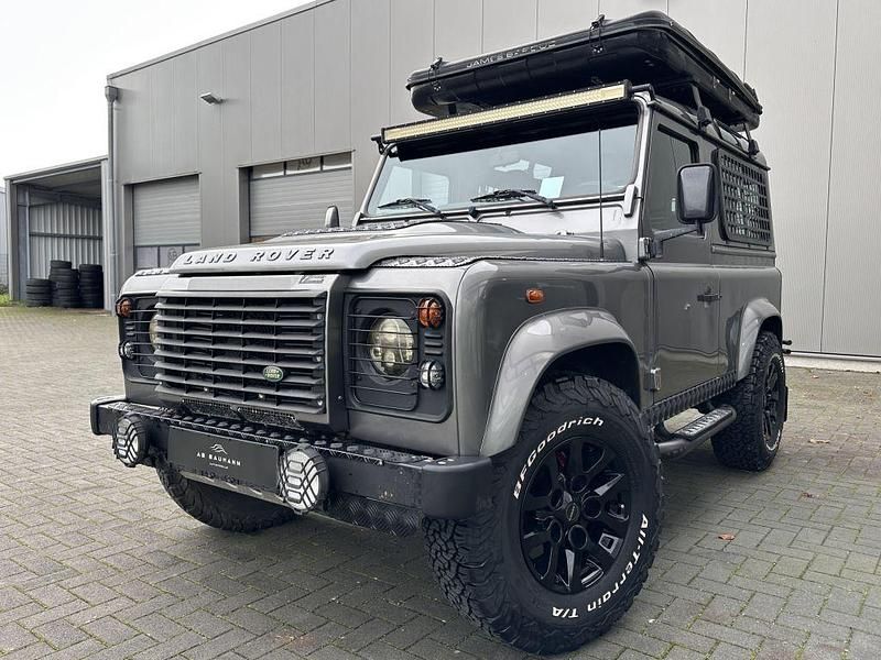 Gebraucht Land Rover Defender S 150 PS (110 kW) 2008 Grau stornoway grey (metallic) Kombi