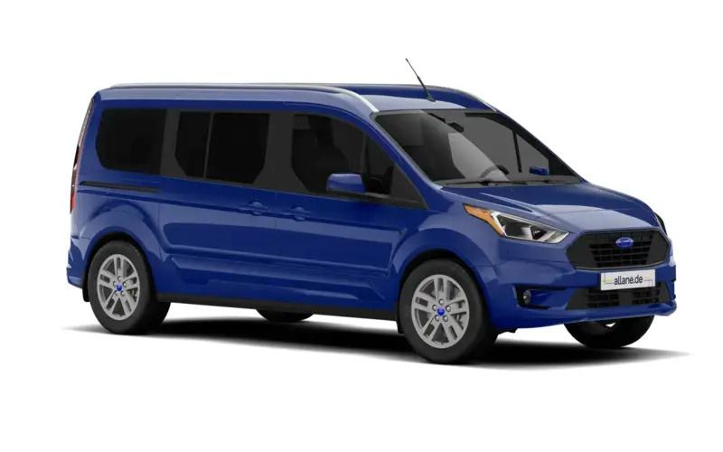 Maple red metallic (rot) Neu 2024 Ford Tourneo Titanium Van / Kleinbus | 49.011 € (Teuer) - Bild 1/4