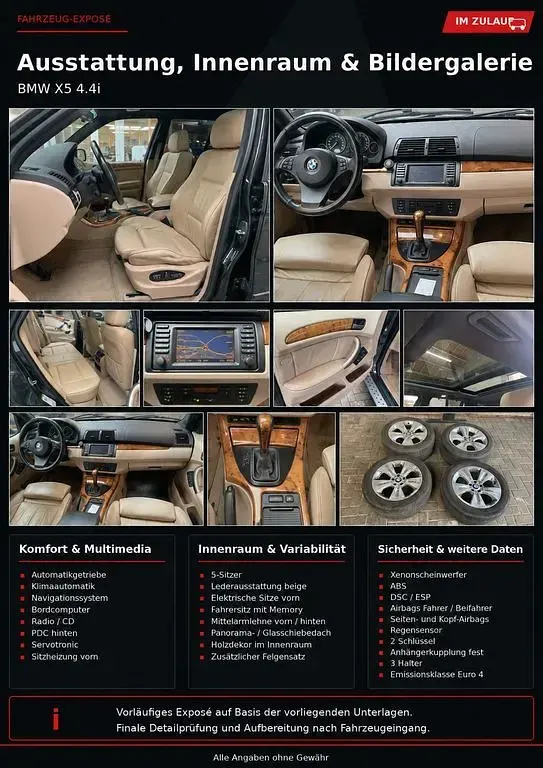 Gebraucht BMW X5 Sport Line 320 PS (235 kW) 2006 Grün SUV