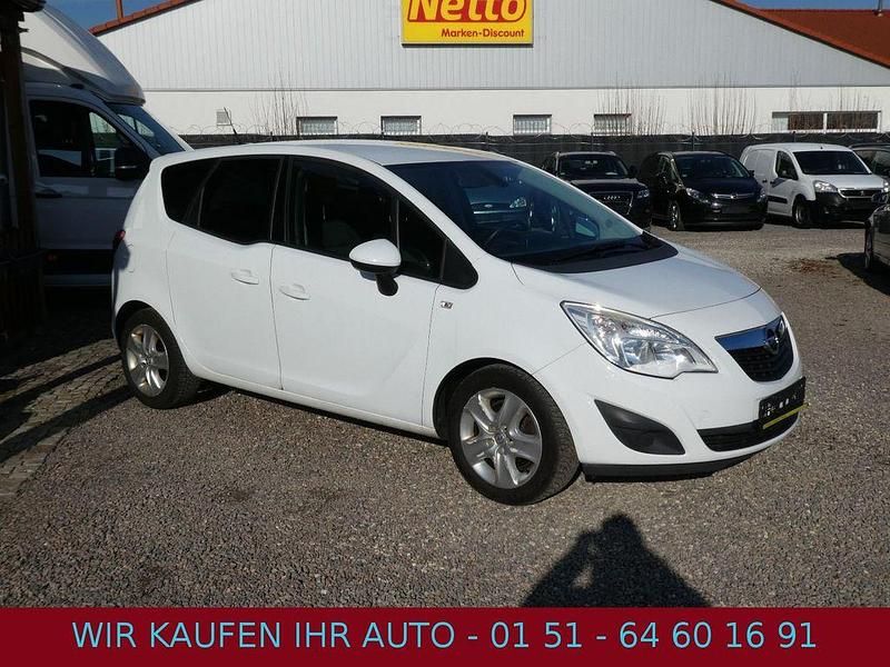 Gebraucht Opel Meriva Edition 110 PS (80 kW) 2010 Weiß Van / Kleinbus