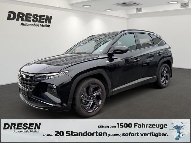 Schwarz Gebraucht 2023 Hyundai Tucson Blackline SUV | 26.990 € (Fairer Preis) - Bild 1/4