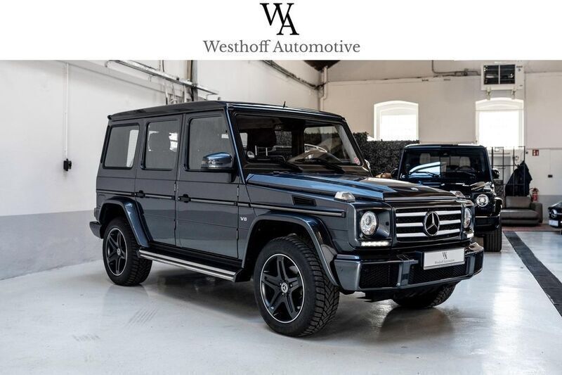 Tenoritgrau metallic Gebraucht 2015 Mercedes G500 AMG SUV | 75.900 € (Teuer) - Bild 1/4
