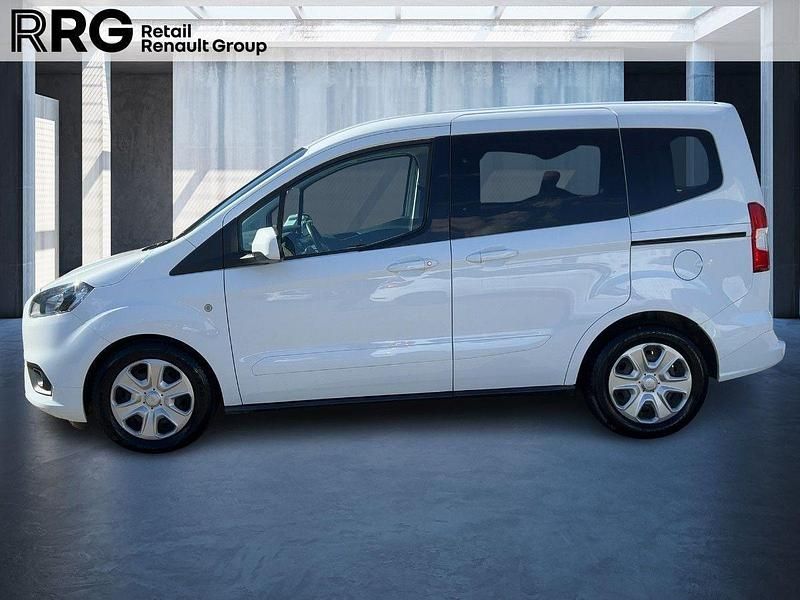 Gebraucht Ford Tourneo Courier Trend 101 PS (74 kW) 2020 Weiß Van / Kleinbus