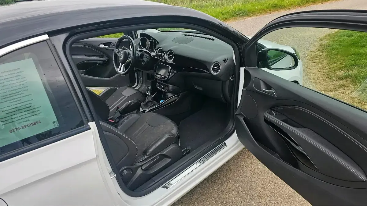 Gebraucht Opel Adam Jam 101 PS (74 kW) 2013 Weiß Kleinwagen