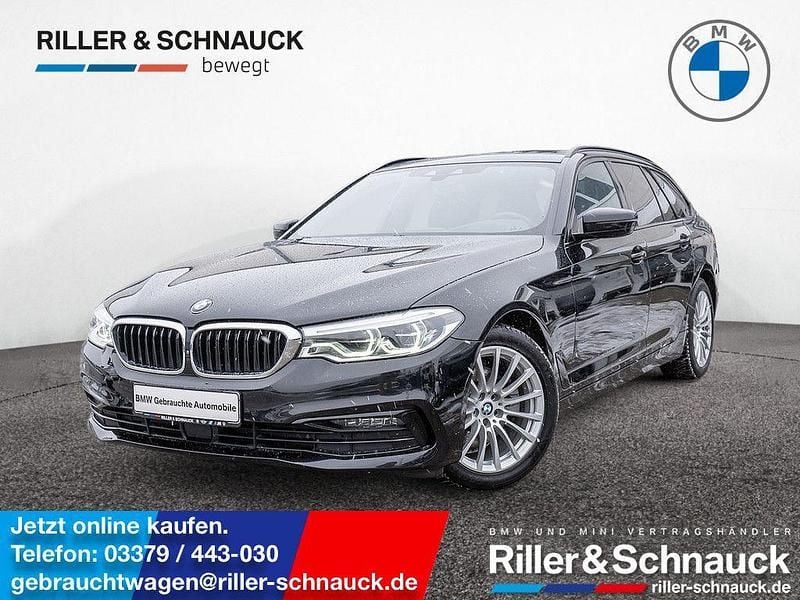 Schwarz Gebraucht 2020 BMW 520 Sport Line Kombi | 27.900 € (Fairer Preis) - Bild 1/4