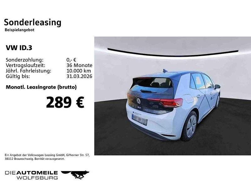Gebraucht VW ID.3 Pro 150 kW (204 PS) 2022 Gletscherweiß metallic Kleinwagen