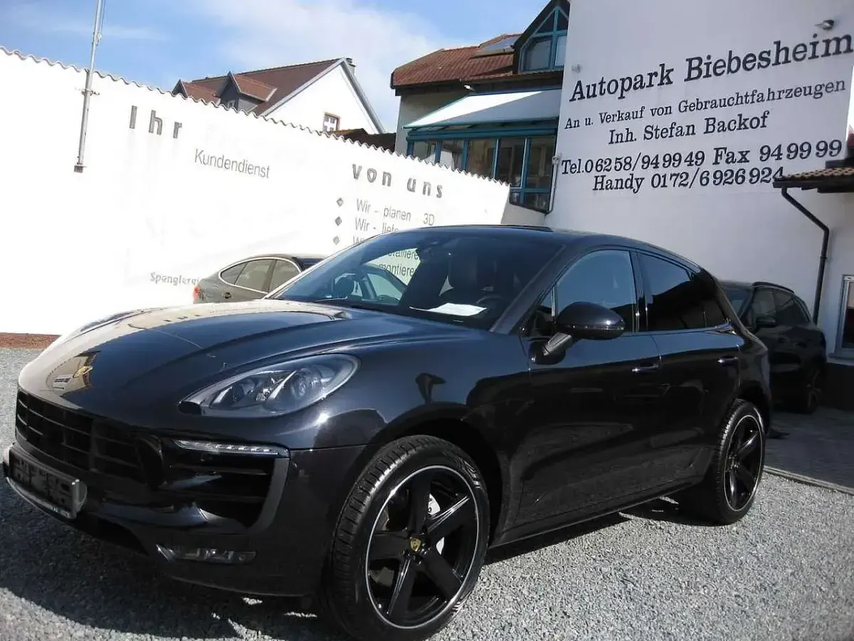 Usata Porsche Macan S 340 CV (250 kW) 2015 Nero SUV