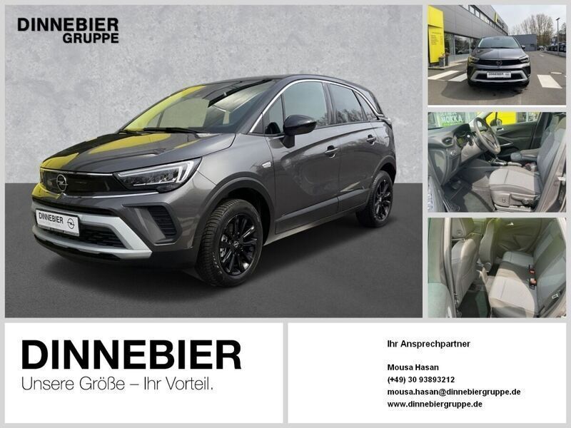 Grau (metallic) Gebraucht 2022 Opel Crossland Elegance SUV | 18.689 € (Guter Preis) - Bild 1/3