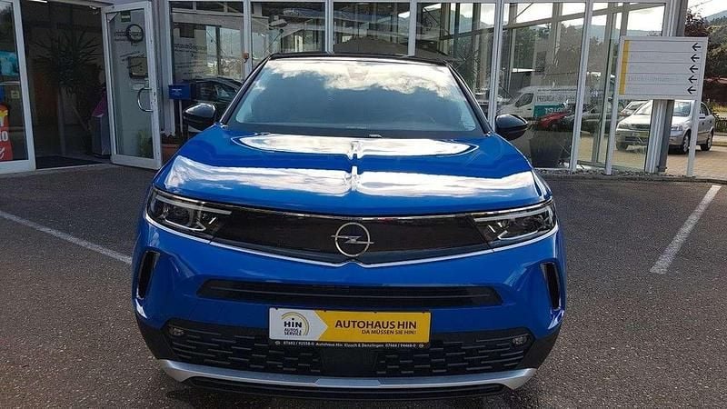 Gebraucht Opel Mokka Elegance 131 PS (96 kW) 2021 Perl blau/voltaik blau SUV