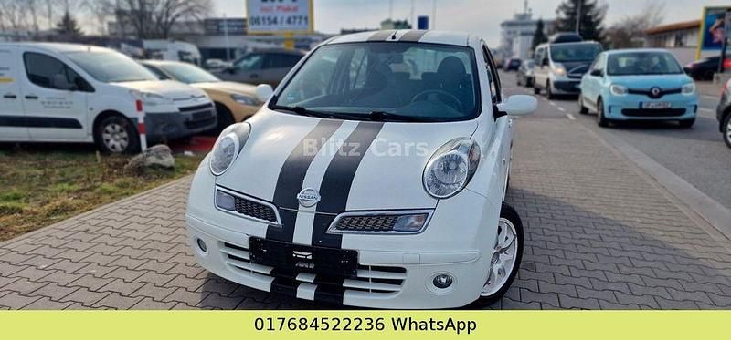Weiß Gebraucht 2009 Nissan Micra Acenta Kleinwagen | 2.500 € (Fairer Preis) - Bild 1/4