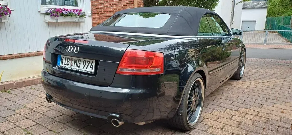 Gebraucht Audi Cabriolet Performance 163 PS (119 kW) 2006 Schwarz Cabrio