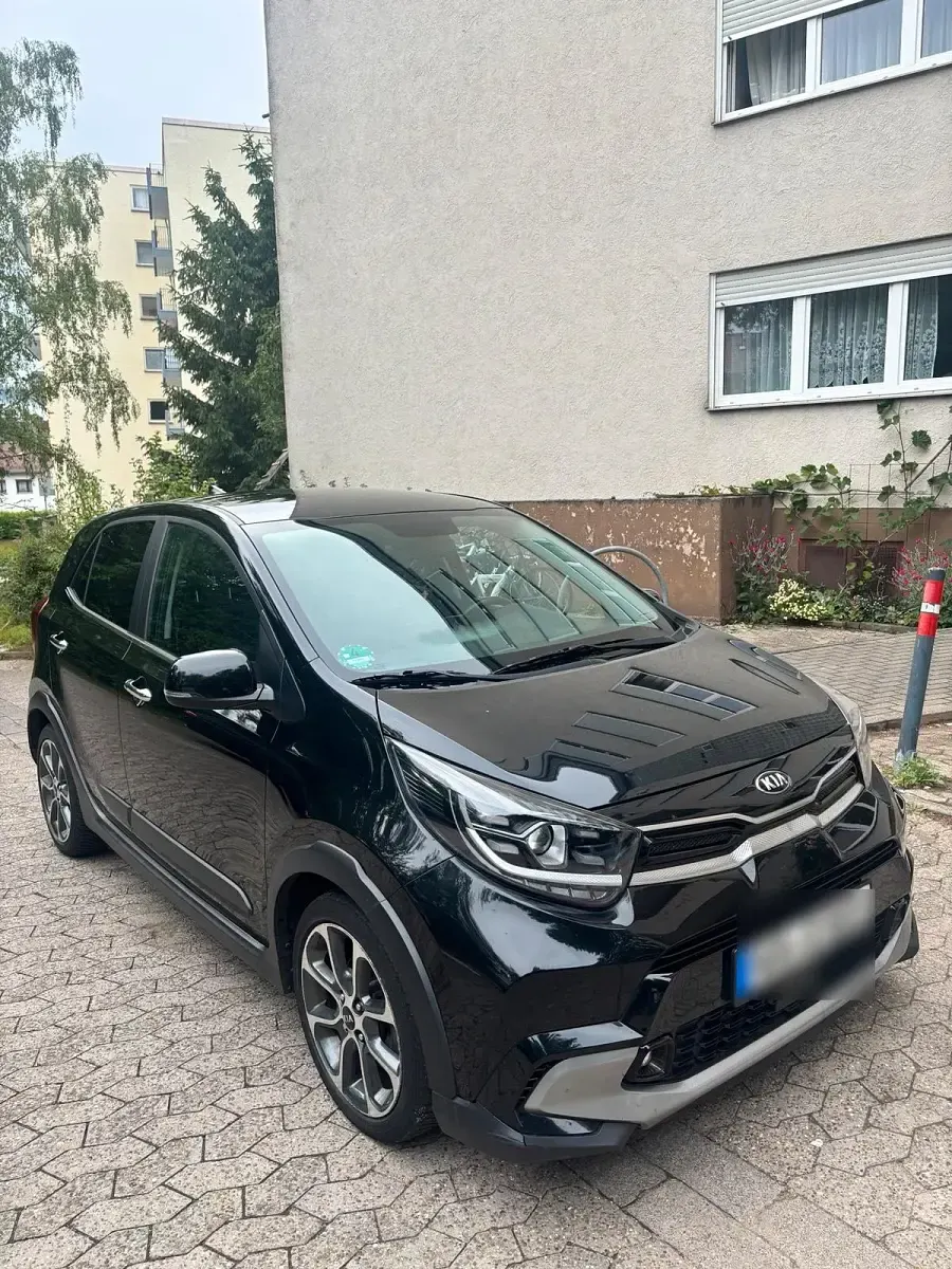 Gebraucht Kia Picanto X-Line 84 PS (61 kW) 2022 Schwarz Kleinwagen