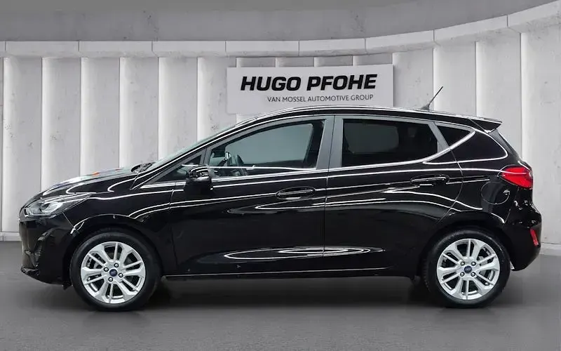 Gebraucht Ford Fiesta Titanium 125 PS (91 kW) 2022 Schwarz Kleinwagen