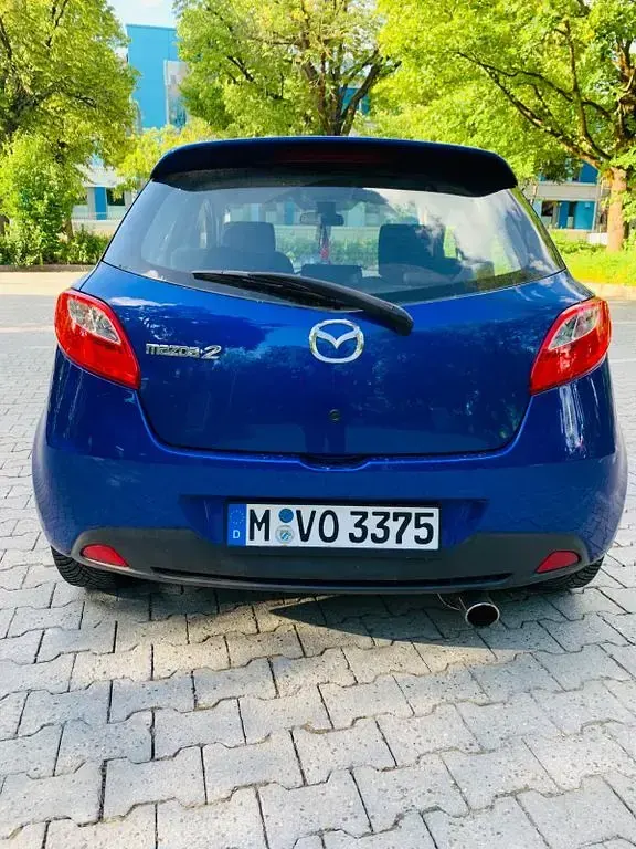 Gebraucht Mazda 2 103 PS (75 kW) 2008 Blau Kleinwagen