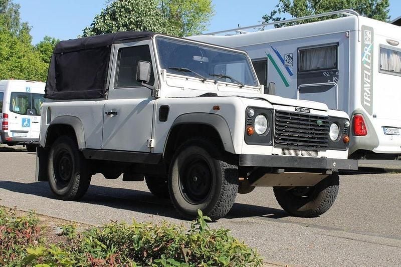 Weiß Gebraucht 2004 Land Rover Defender SUV | 22.900 € (Superpreis) - Bild 1/4