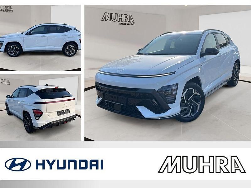 Atlas white Neu 2025 Hyundai Kona N Line SUV | 28.489 € (Fairer Preis) - Bild 1/4