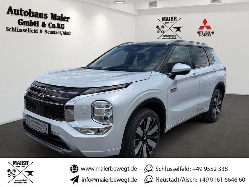 Weiss Neu 2025 Mitsubishi Outlander P-HEV Top SUV | 53.480 € - Bild 1/4