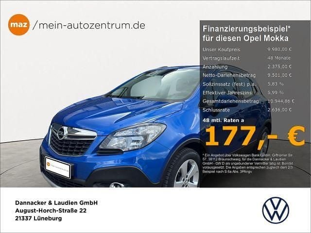 Boracay blau Gebraucht 2016 Opel Mokka Edition SUV | 9.980 € (Fairer Preis) - Bild 1/4