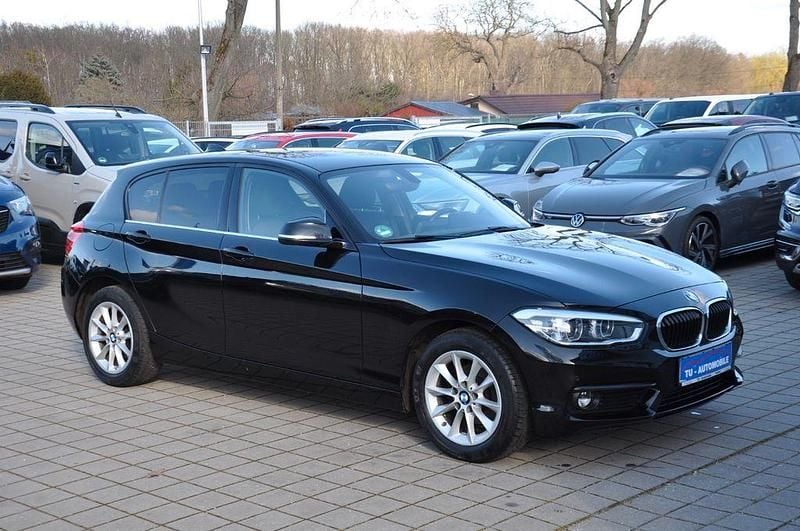 Gebraucht BMW 116 Advantage 109 PS (80 kW) 2017 Schwarz Kleinwagen
